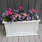 Mayne Fairfield Patio Planter 20x36 - White 5826-W - alternate 2